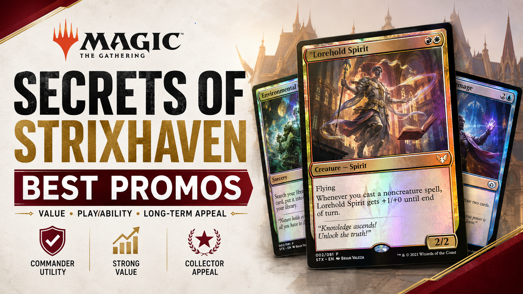 Lorehold Spirit (Secrets of Strixhaven Commander Precon Decklist)