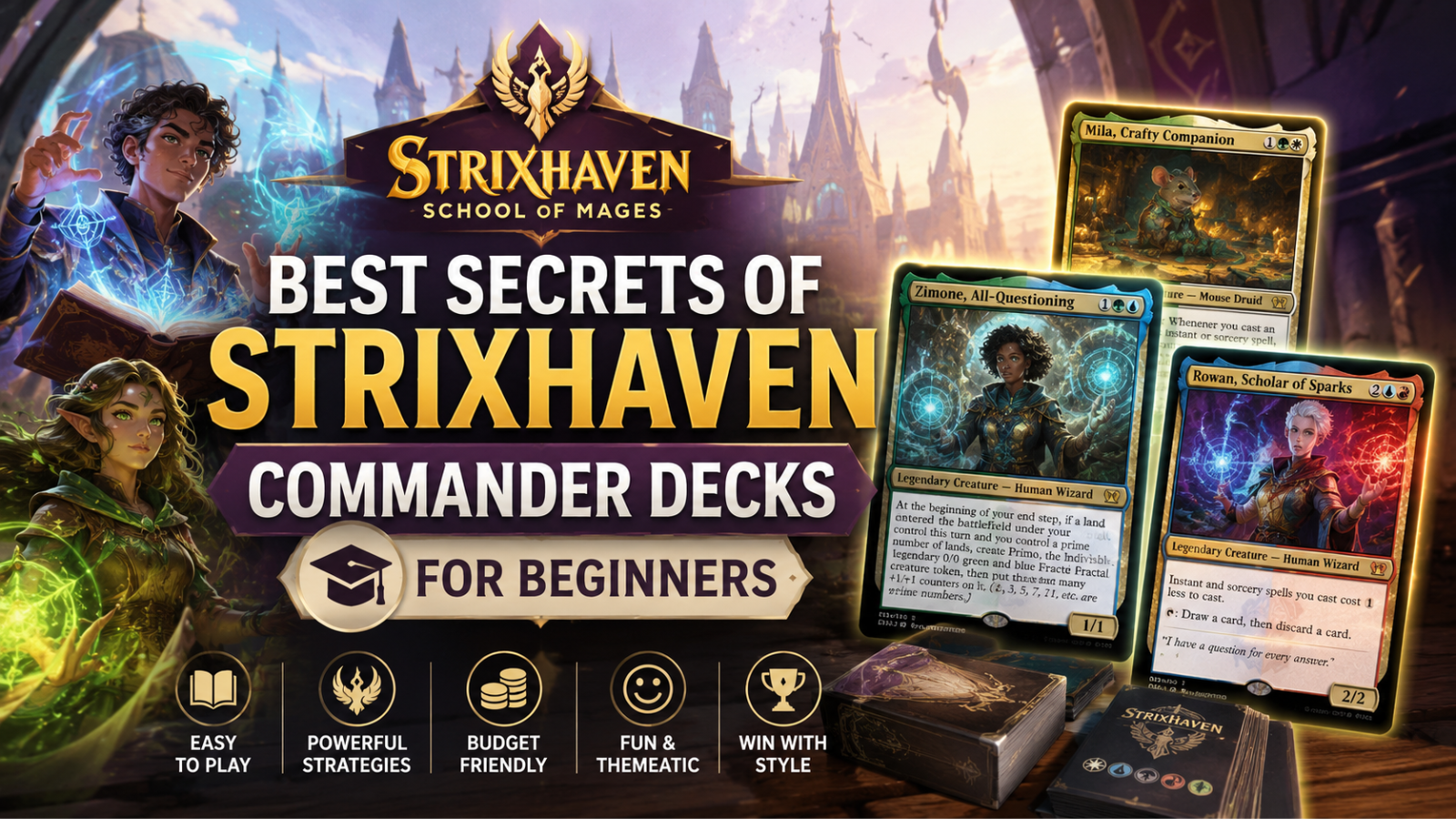 Prismari Artistry (Secrets of Strixhaven Commander Precon Decklist)