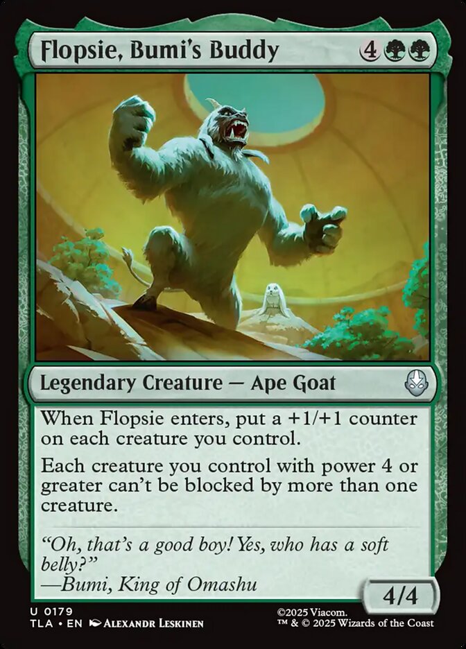 Flopsie, Bumi's Buddy