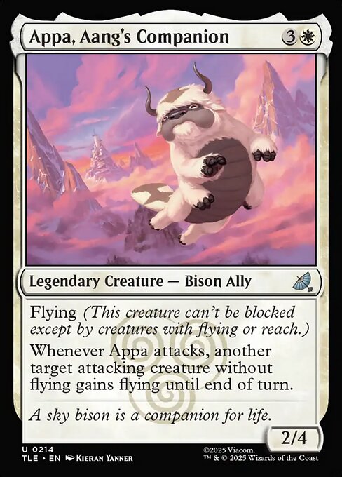 Appa, Aang's Companion