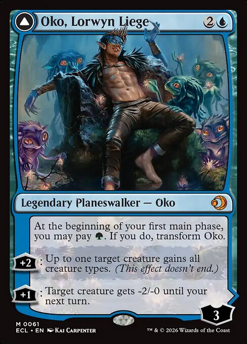 Oko, Lorwyn Liege // Oko, Shadowmoor Scion