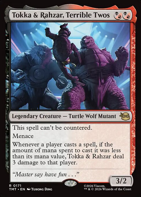 Tokka & Rahzar, Terrible Twos