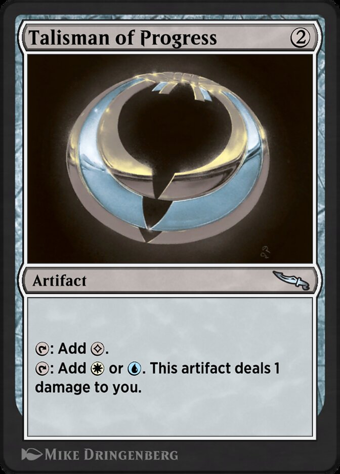 Talisman of Progress