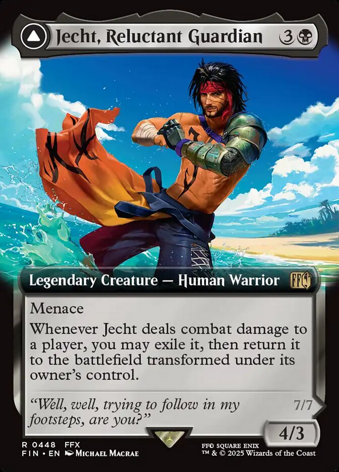 Jecht, Reluctant Guardian // Braska's Final Aeon