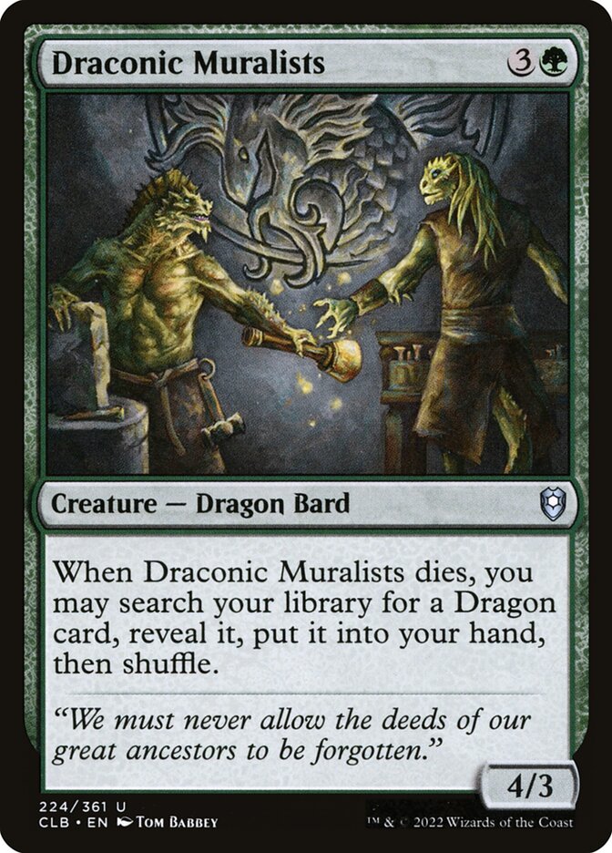 Draconic Muralists