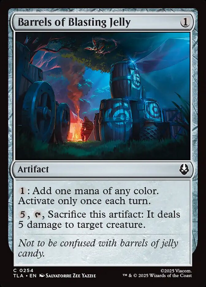 Barrels of Blasting Jelly