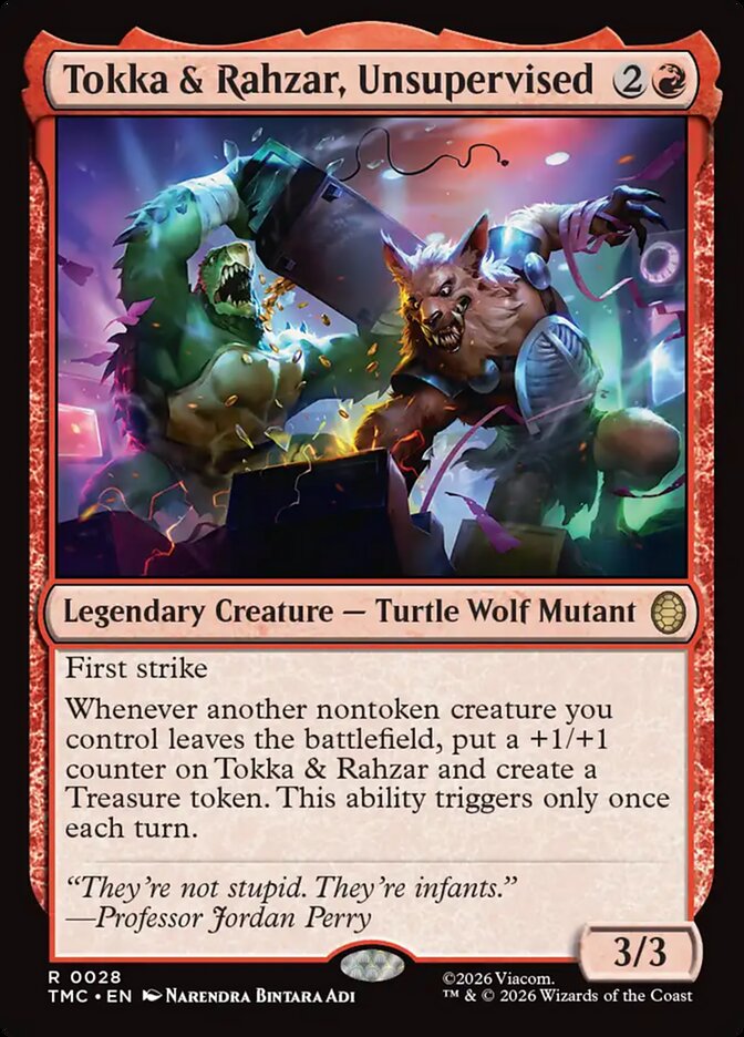 Tokka & Rahzar, Unsupervised