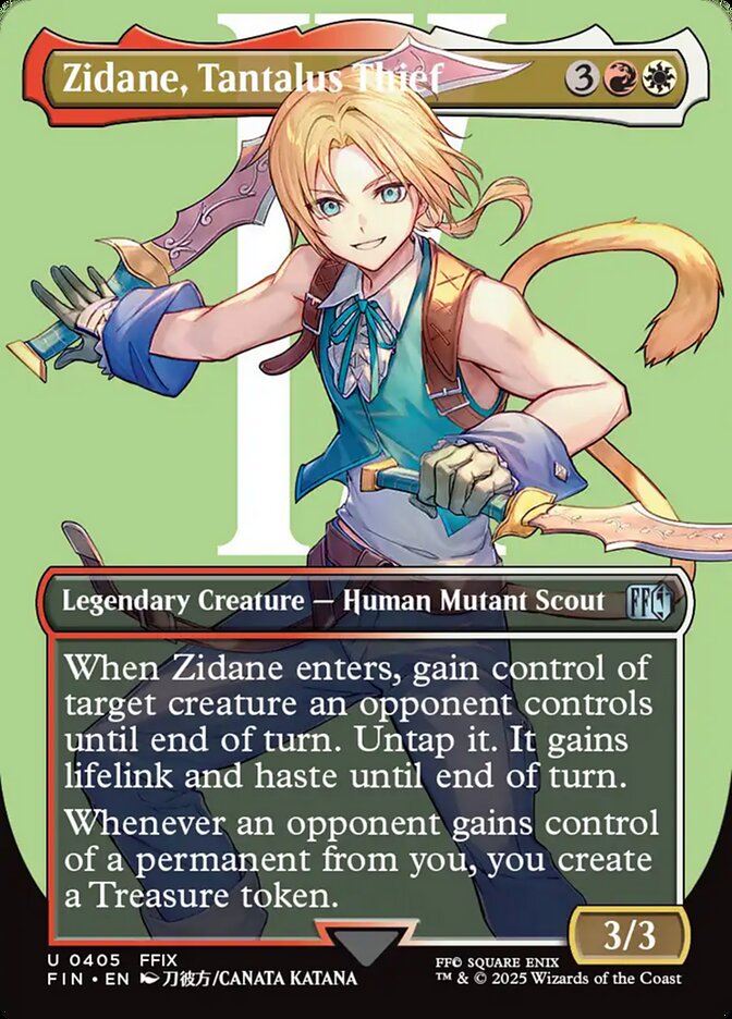 Zidane, Tantalus Thief