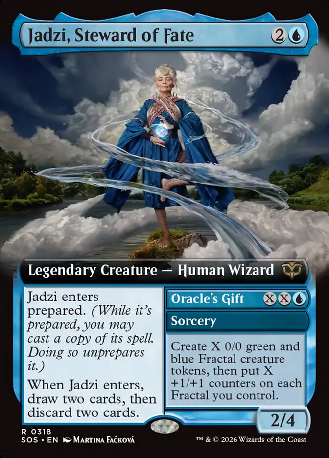 Jadzi, Steward of Fate // Oracle's Gift