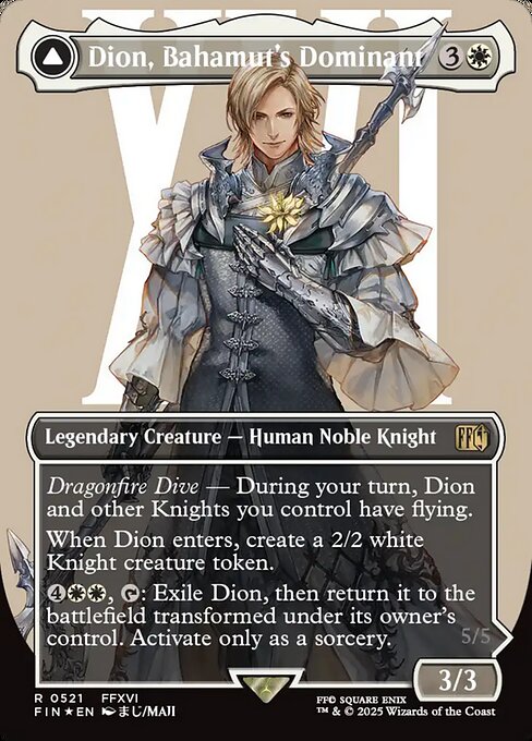Dion, Bahamut's Dominant // Bahamut, Warden of Light