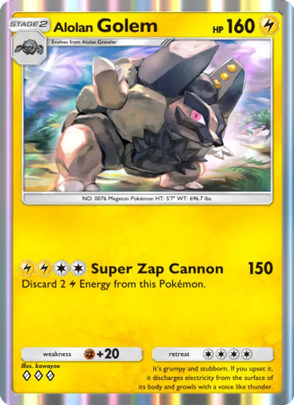 Alolan Golem