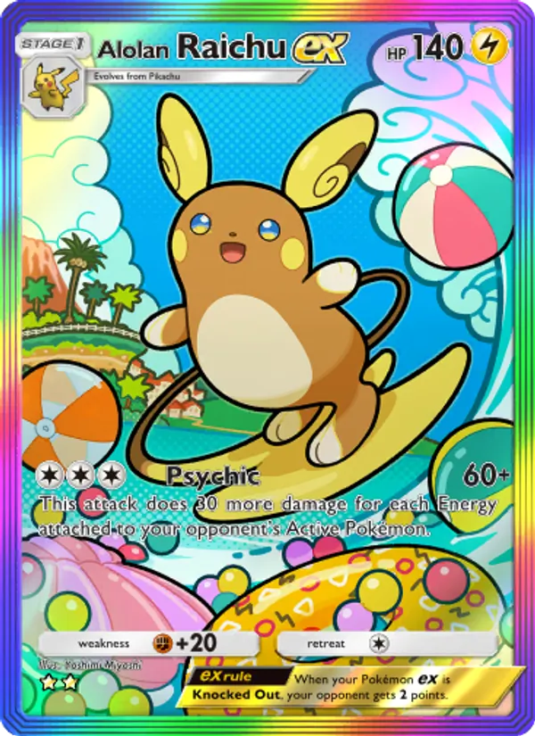 Alolan Raichu ex