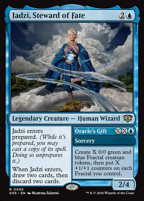 Jadzi, Steward of Fate // Oracle's Gift