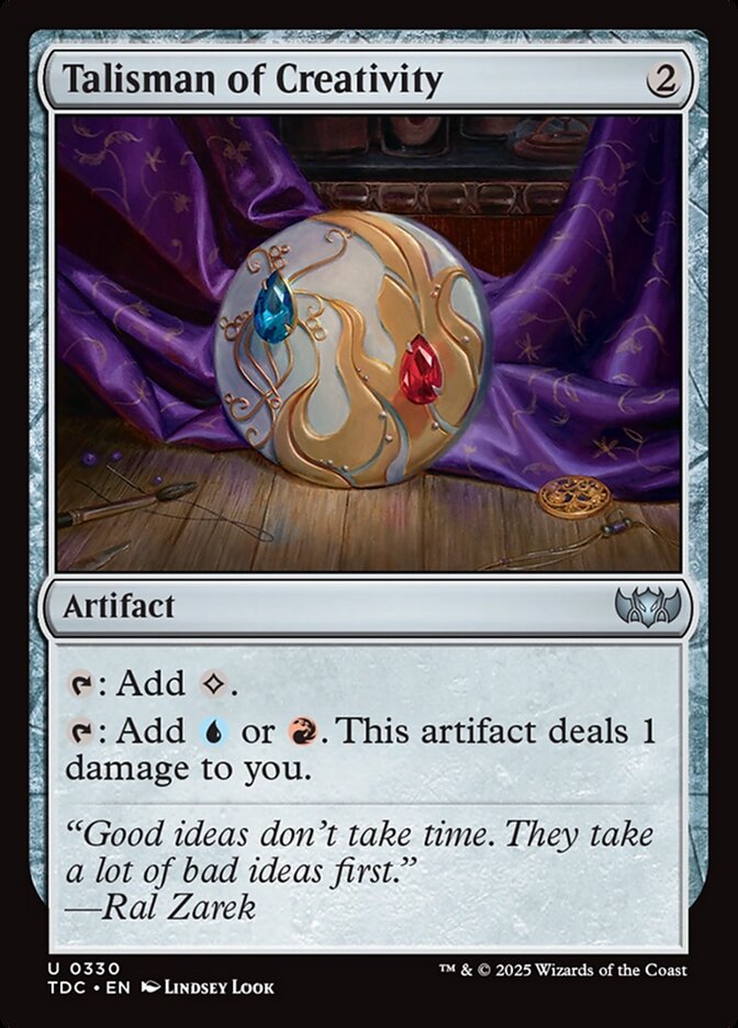Talisman of Creativity