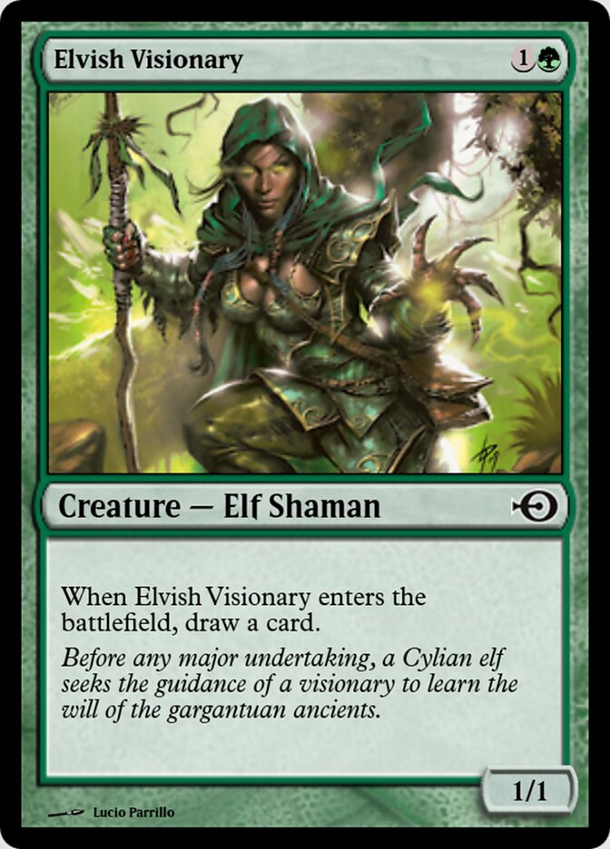 Elvish Visionary