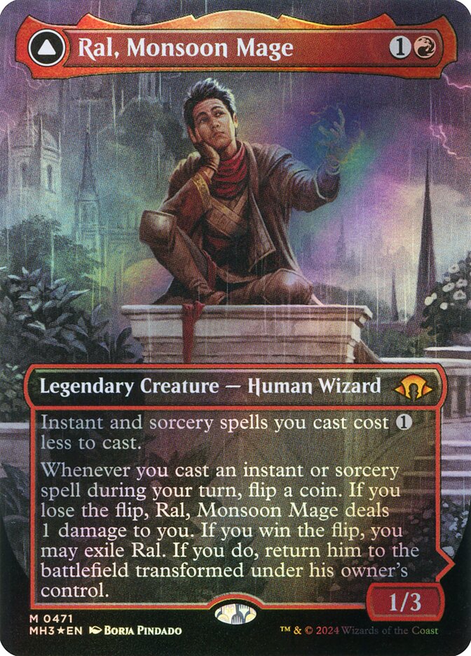 Ral, Monsoon Mage // Ral, Leyline Prodigy