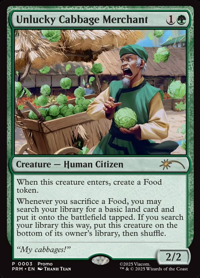 Unlucky Cabbage Merchant