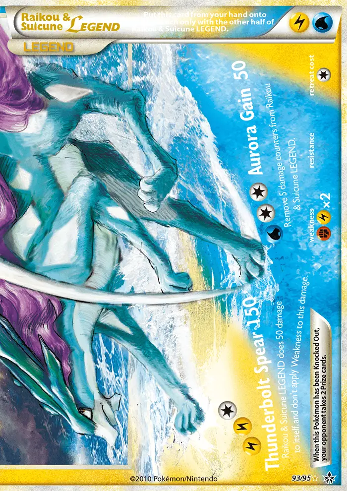 Raikou & Suicune LEGEND