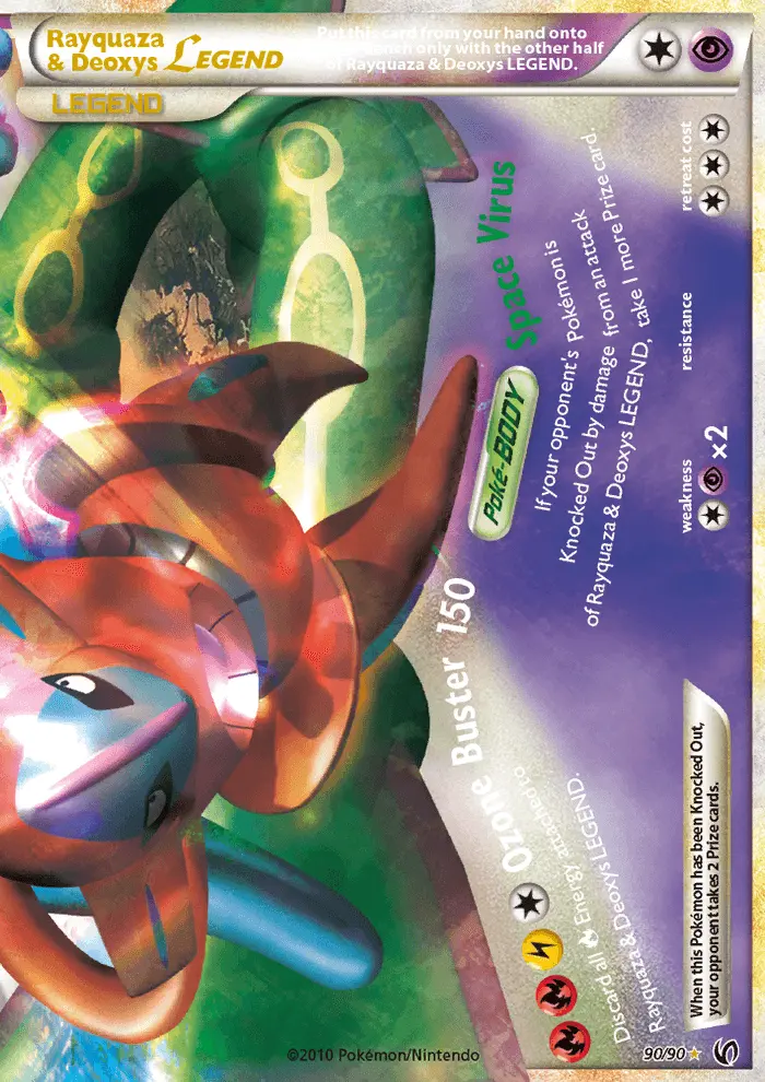 Rayquaza & Deoxys LEGEND
