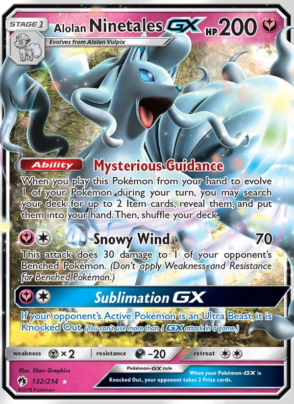 Alolan Ninetales GX