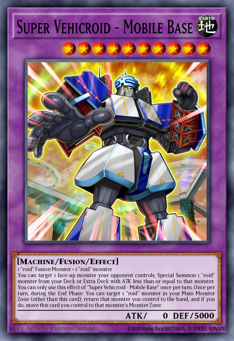 Super Vehicroid - Mobile Base