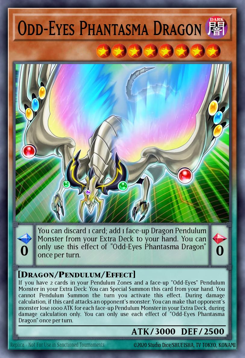 Odd-Eyes Phantasma Dragon