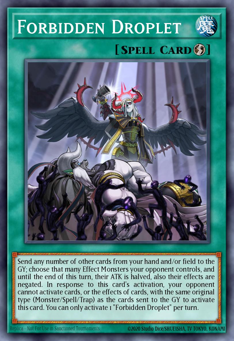 Forbidden Droplet