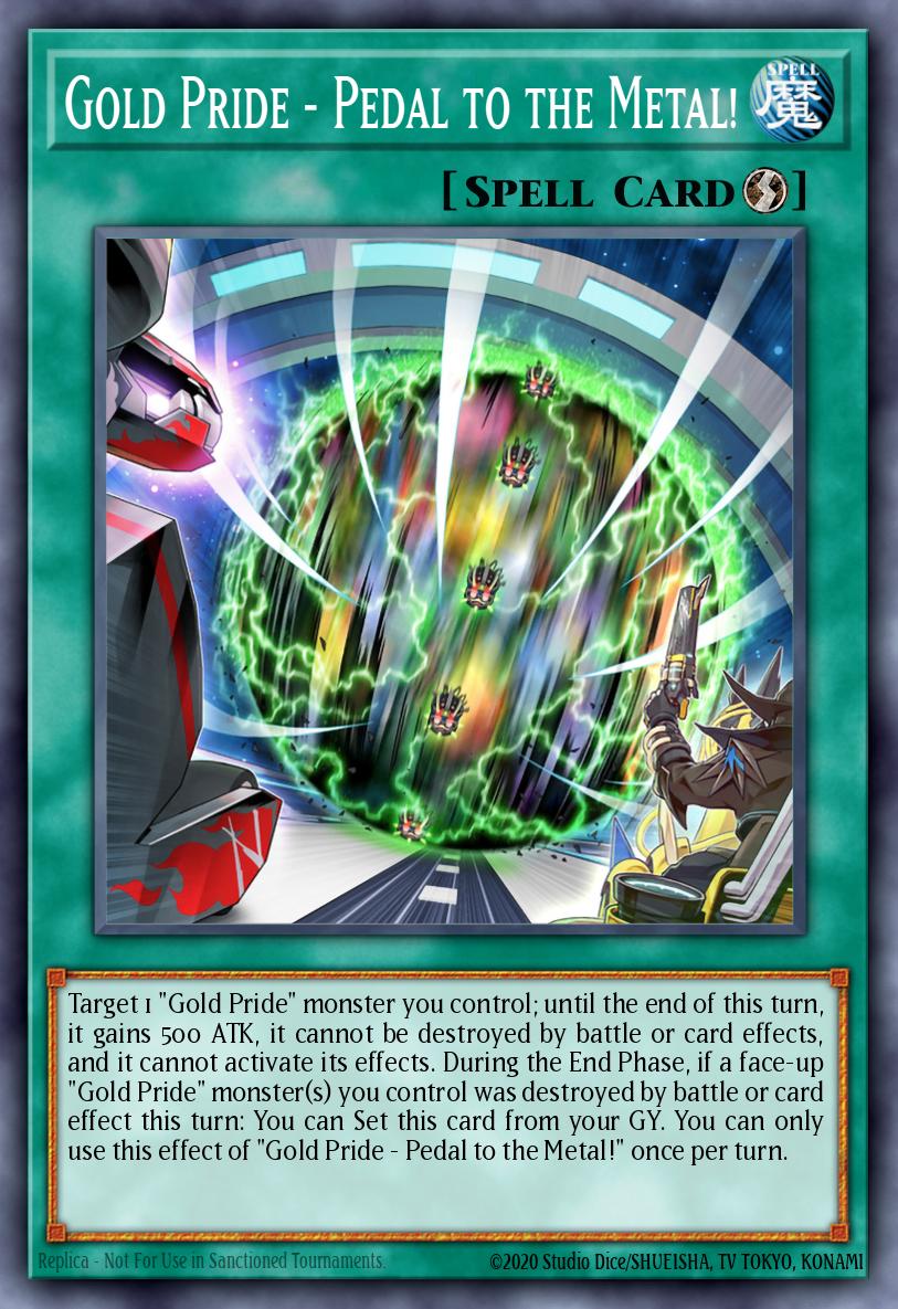 Gold Pride - Pedal to the Metal!