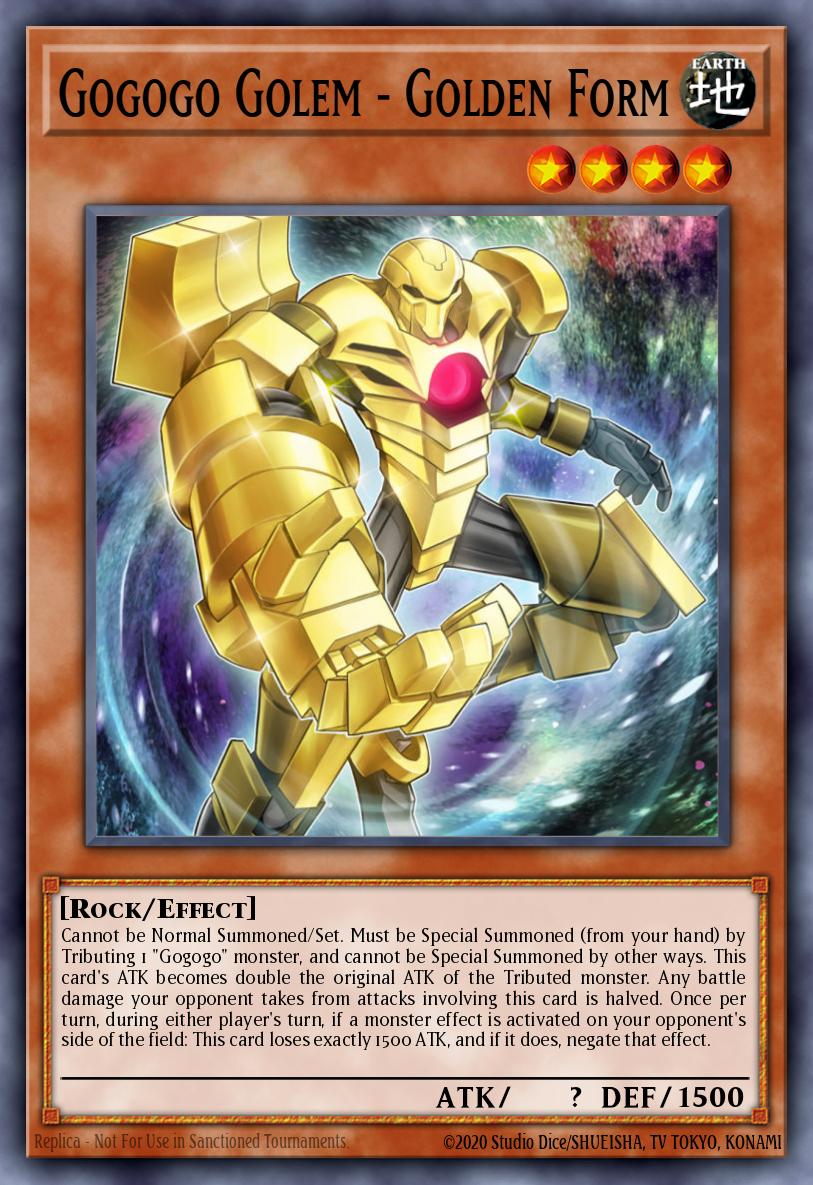 Gogogo Golem - Golden Form