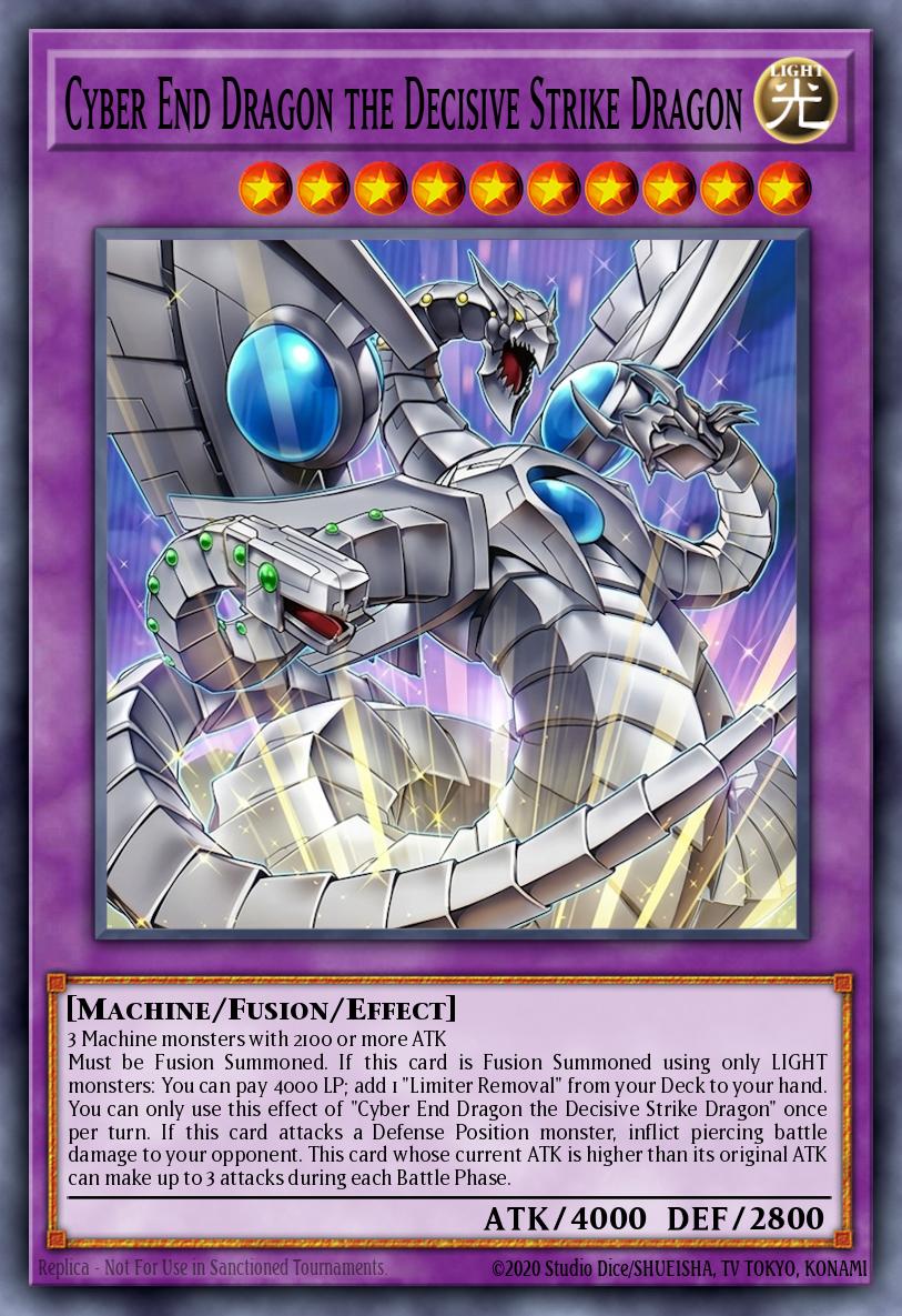Cyber End Dragon the Decisive Strike Dragon