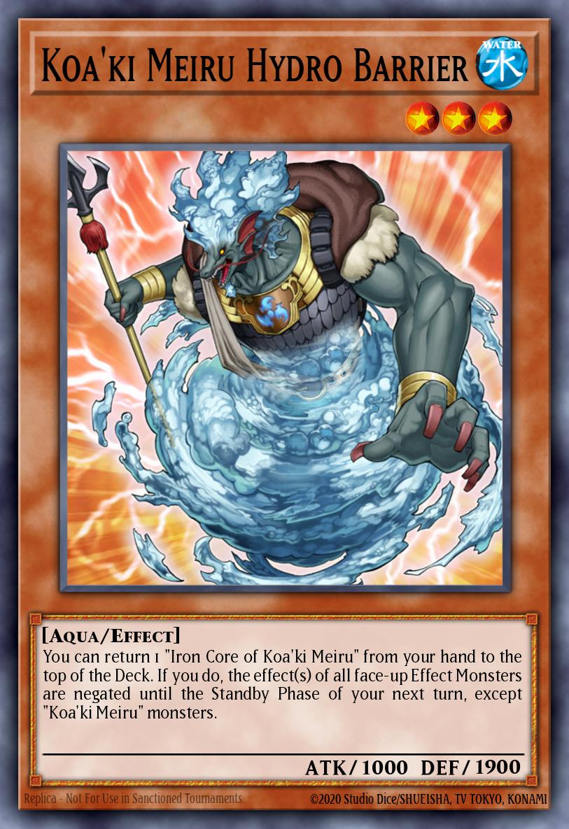 Koa'ki Meiru Hydro Barrier