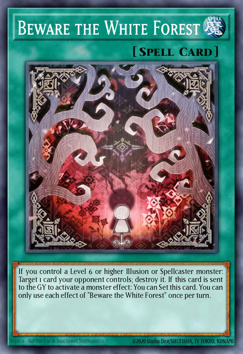 Beware the White Forest