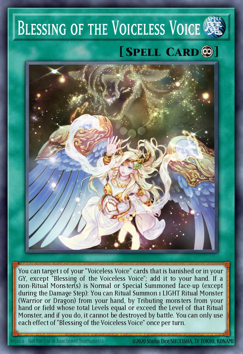 Blessing of the Voiceless Voice