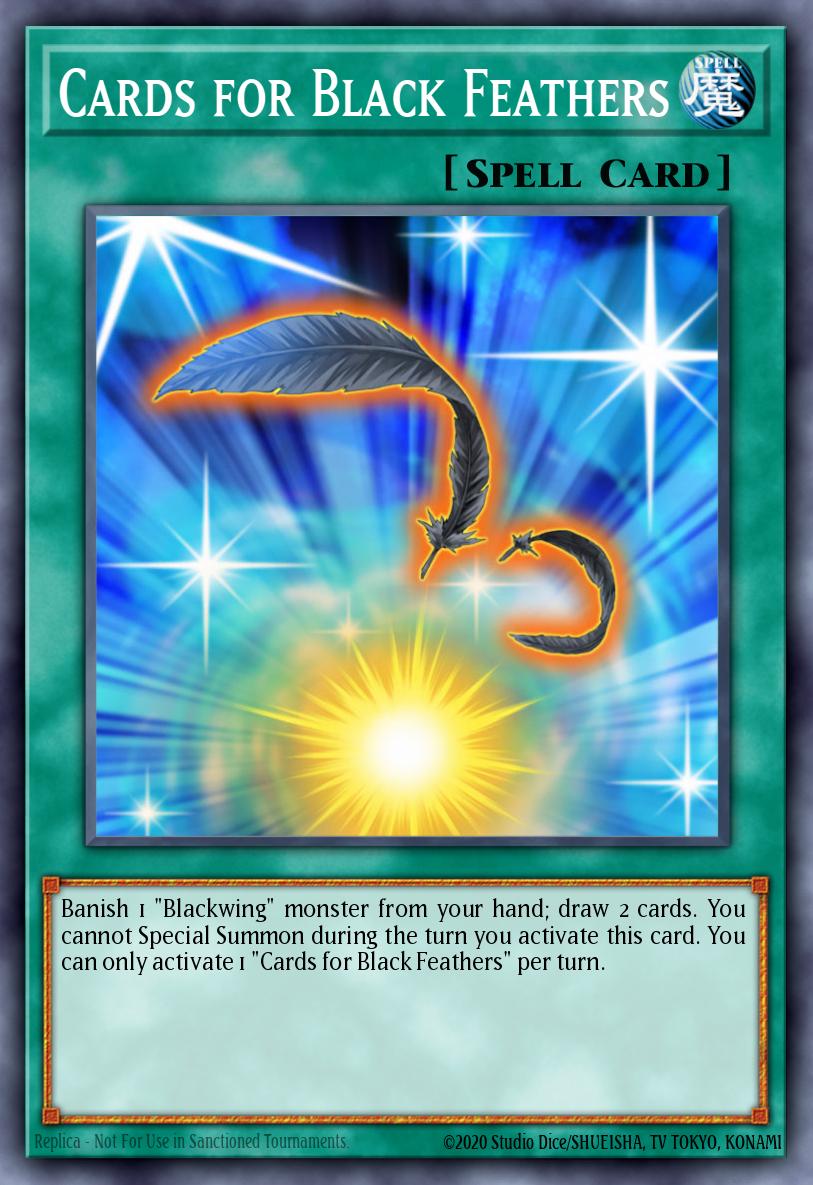 Cards for Black Feathers