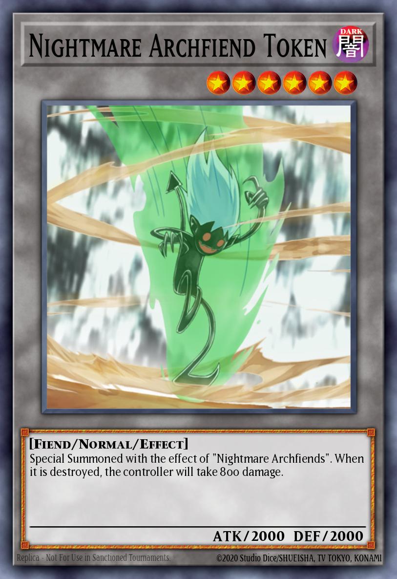 Nightmare Archfiend Token