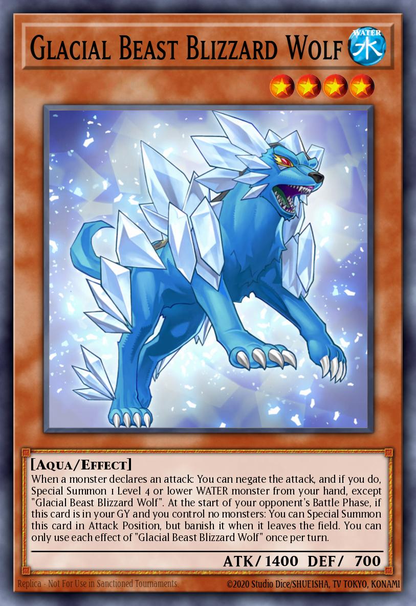 Glacial Beast Blizzard Wolf