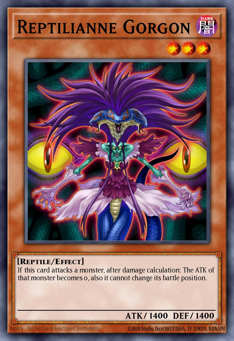 Reptilianne Gorgon