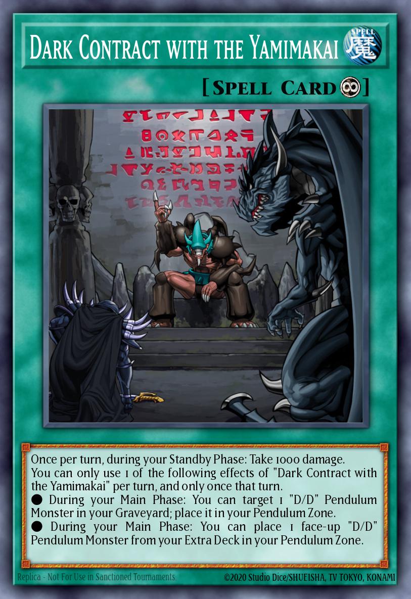 Dark Contract with the Yamimakai