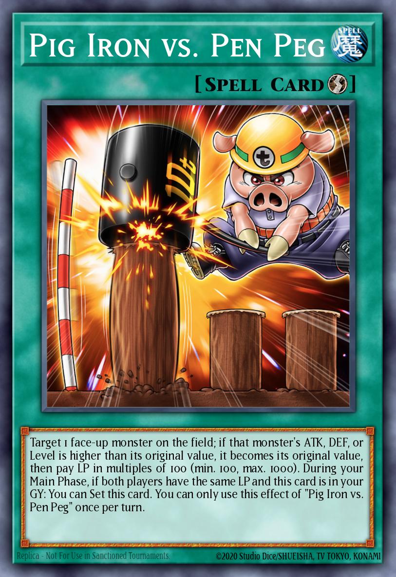 Pig Iron vs. Pen Peg