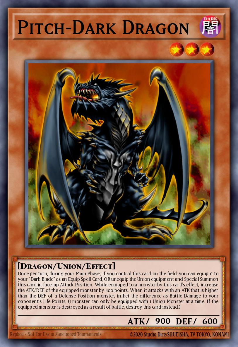 Pitch-Dark Dragon