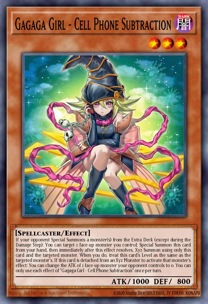 Gagaga Girl - Cell Phone Subtraction