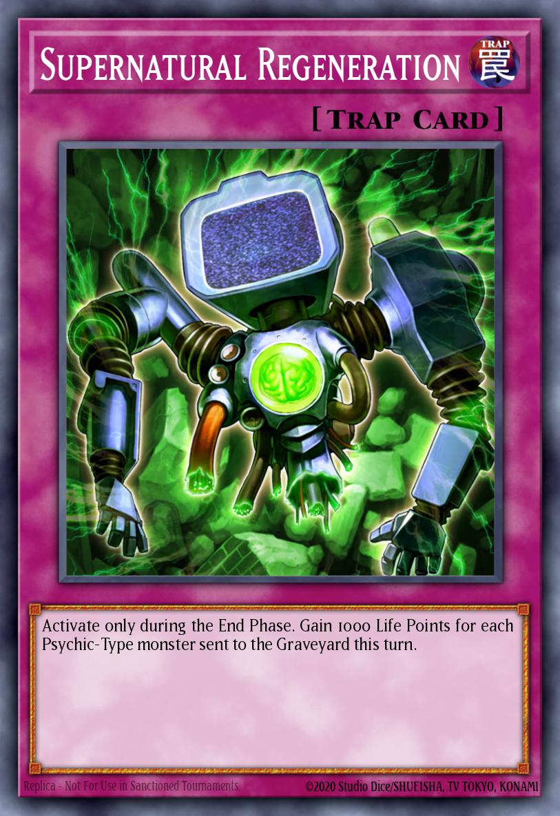 Supernatural Regeneration