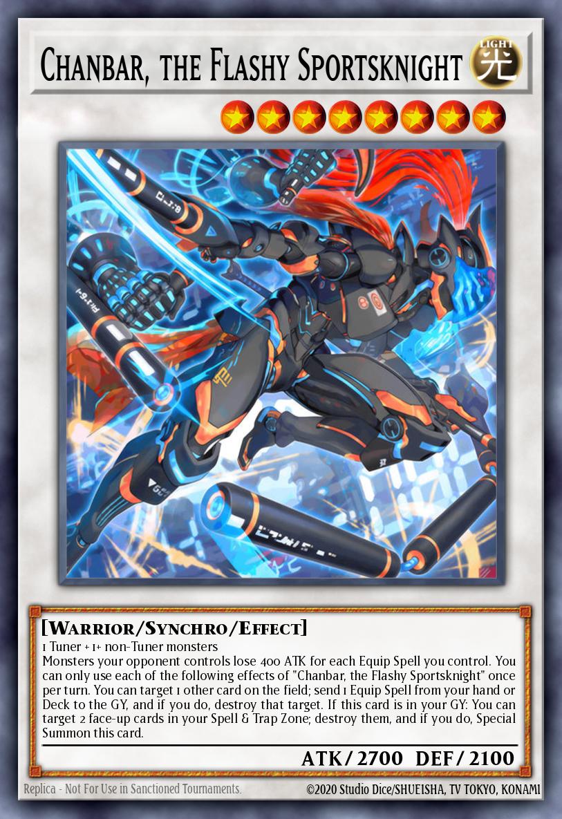 Chanbar, the Flashy Sportsknight