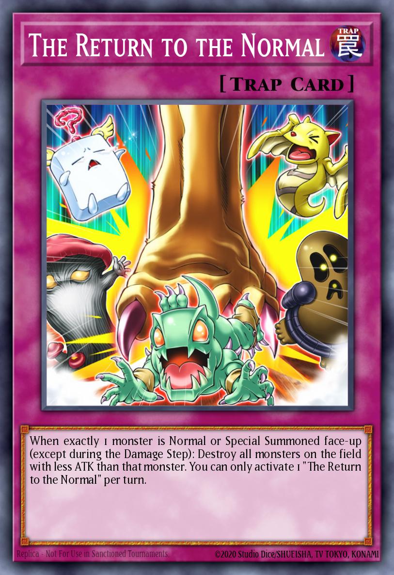 The Return to the Normal