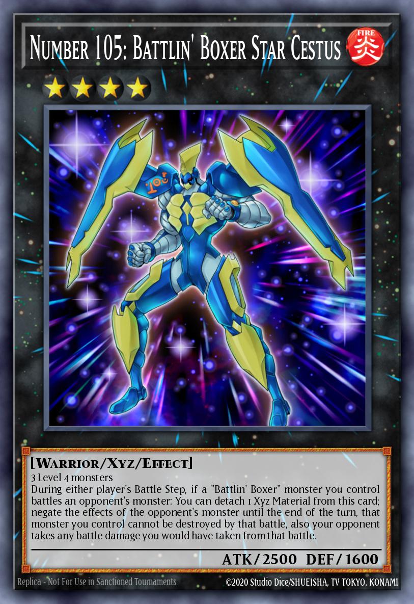 Number 105: Battlin' Boxer Star Cestus