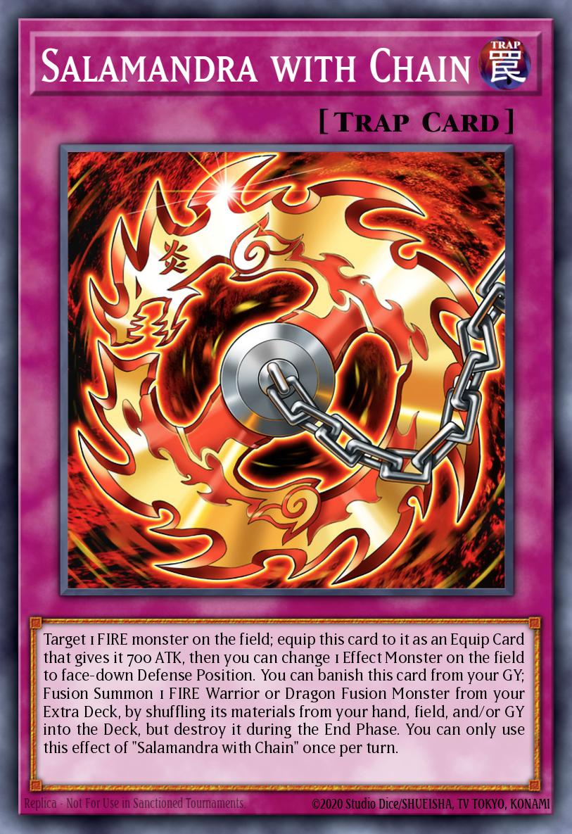 Salamandra with Chain