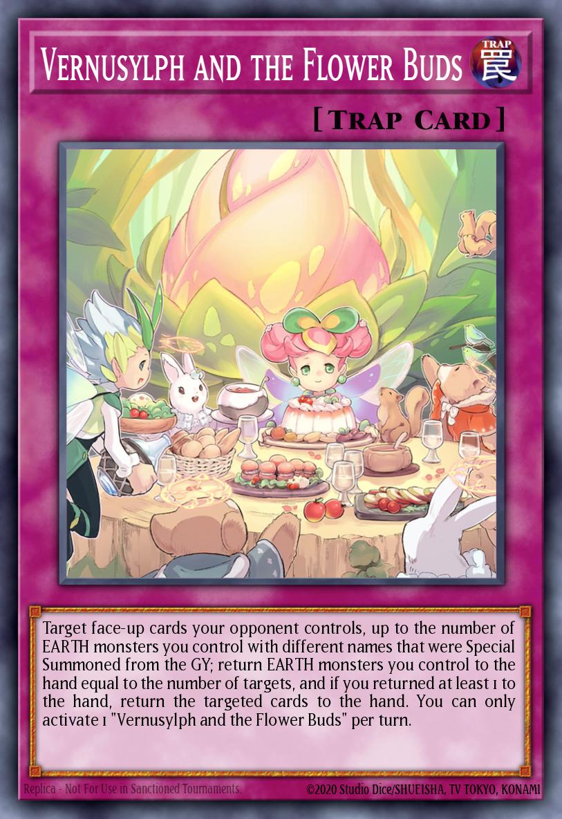 Vernusylph and the Flower Buds