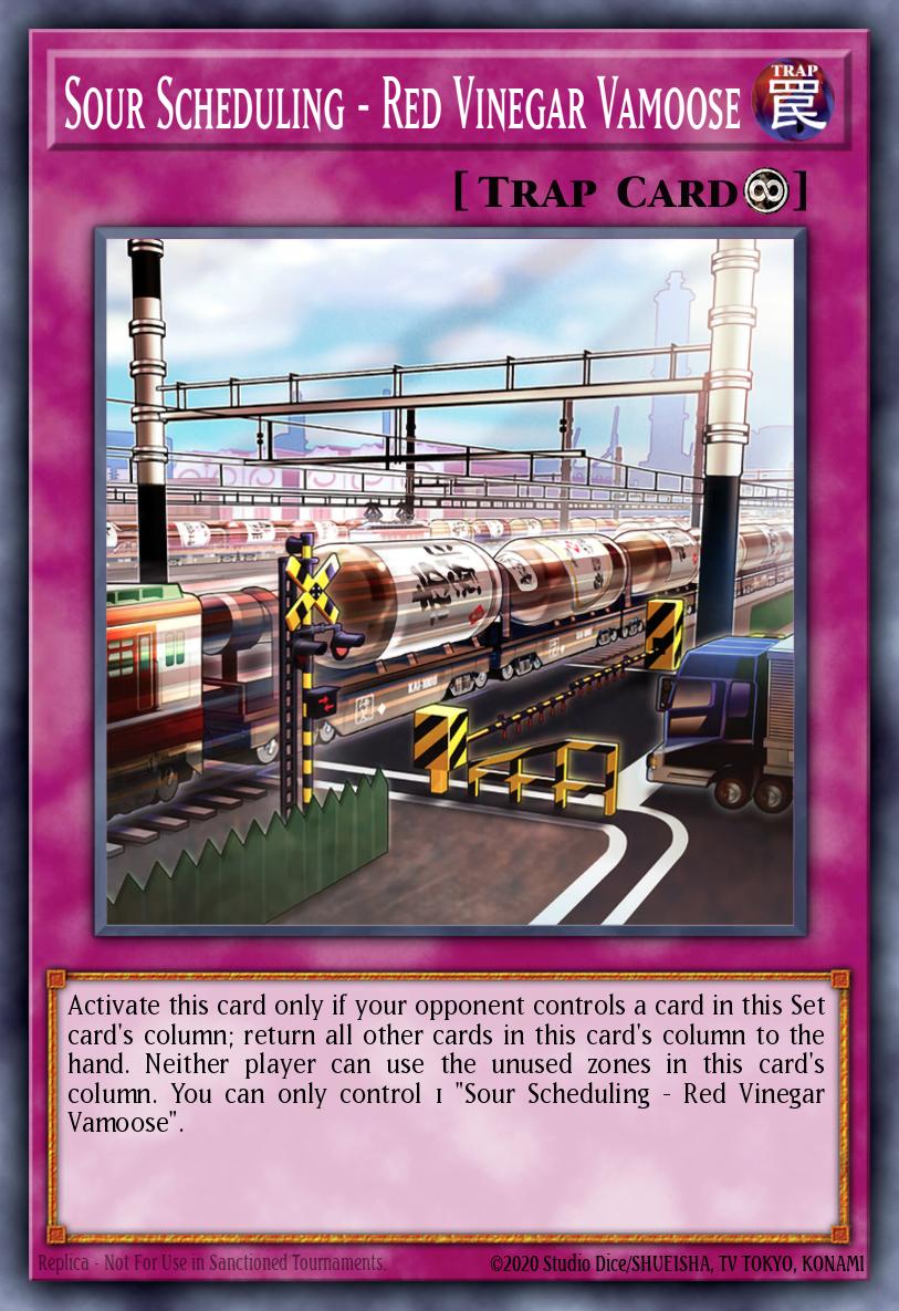 Sour Scheduling - Red Vinegar Vamoose