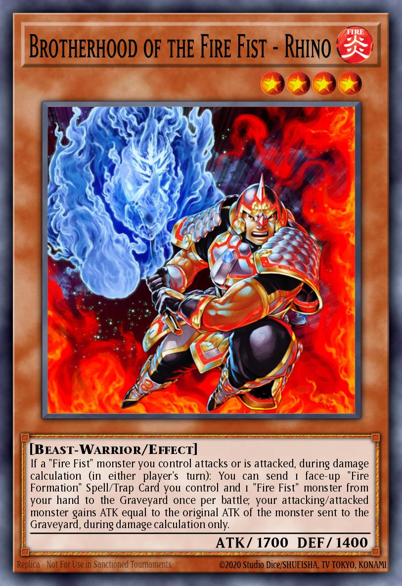 Brotherhood of the Fire Fist - Rhino