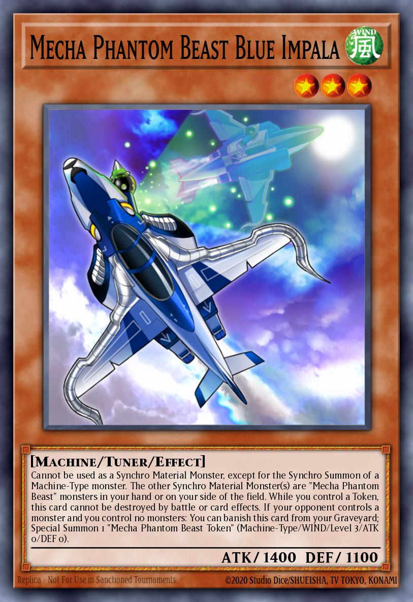 Mecha Phantom Beast Blue Impala